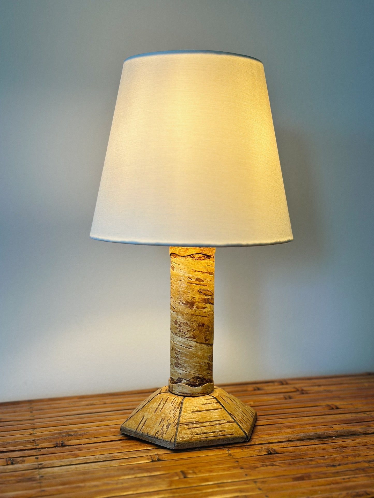 BIRCH BARK LAMP, Swedish