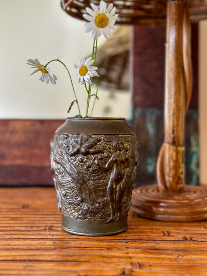 Petite Pewter Vase