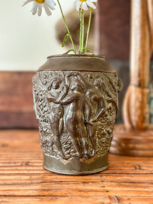 Petite Pewter Vase