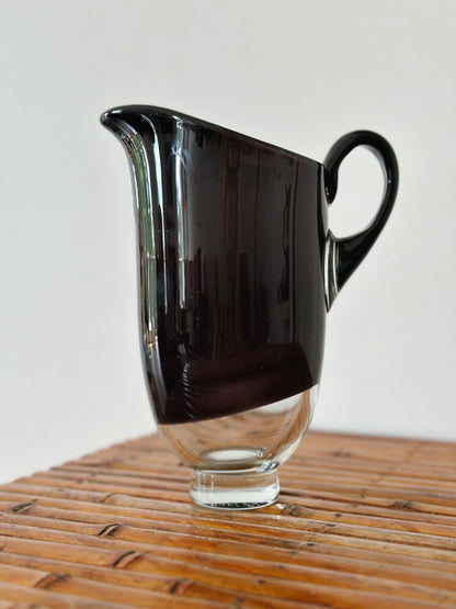 1980s BEDSIDE PITCHER WITH GLASSES, Swedish